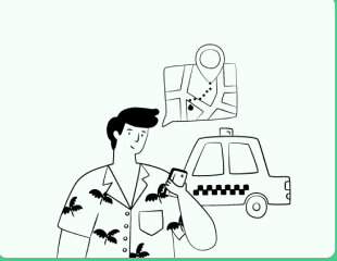 Share live location illustration
